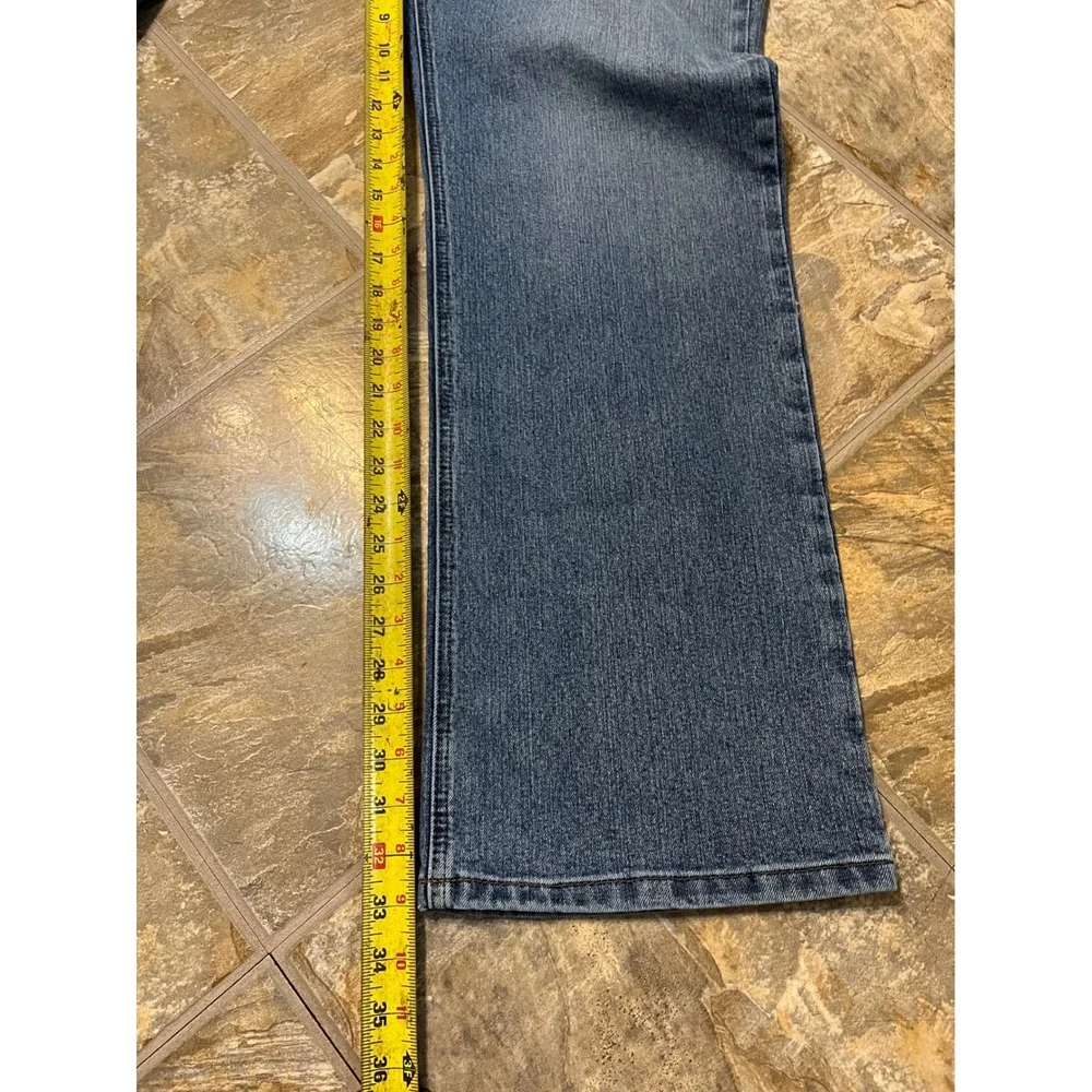 Ariat Jeans Men 38x34 Blue M4 Rebar Relaxed Boot Cut Work Denim